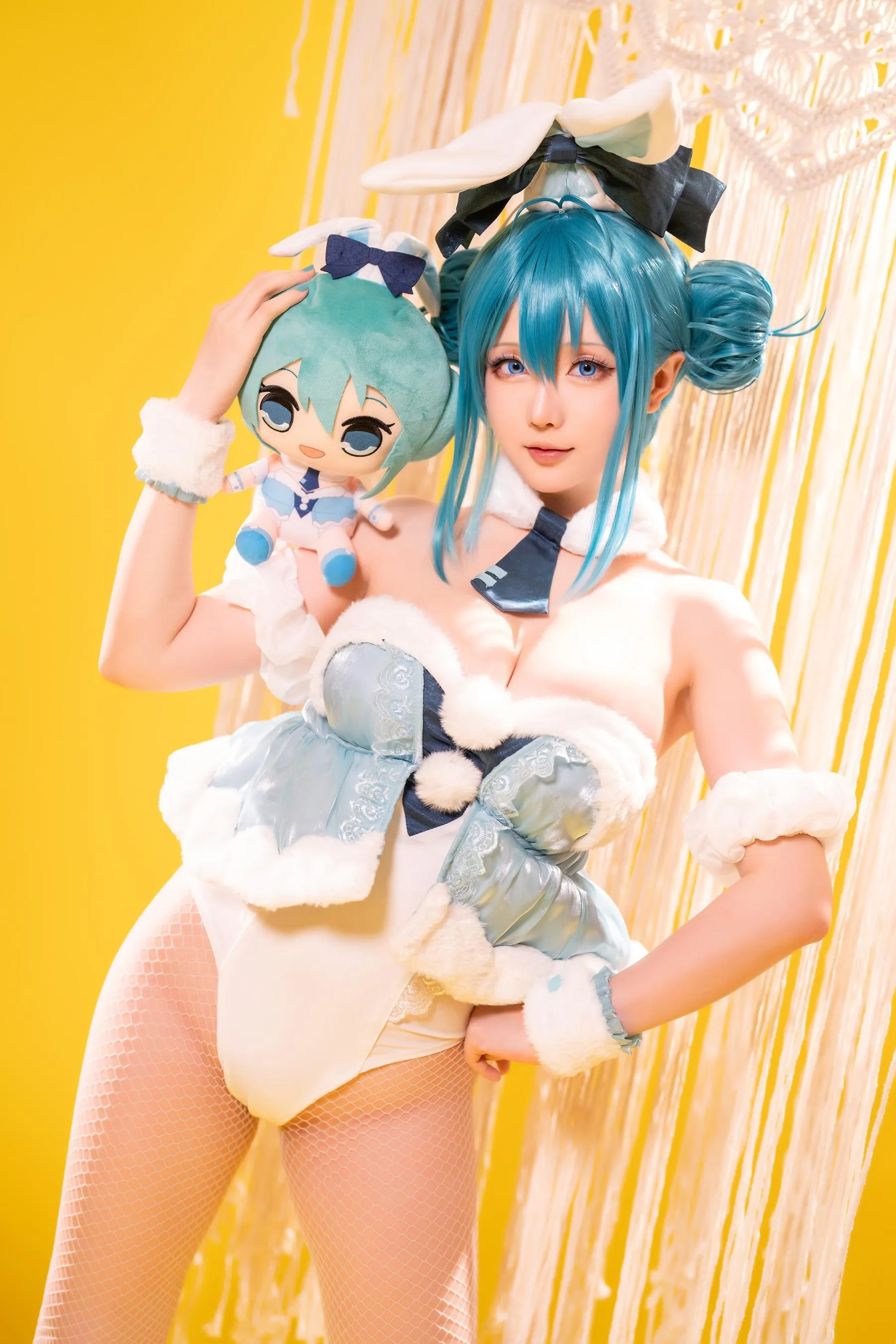 星之迟迟 – NO.158 23年9月计划A 初音未来 白兔女郎 [77P]插图6